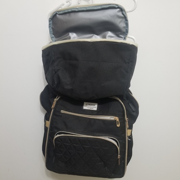 VGUC intricate laptop-friendly backpack w matching lunchbag - Picture 2 of 13